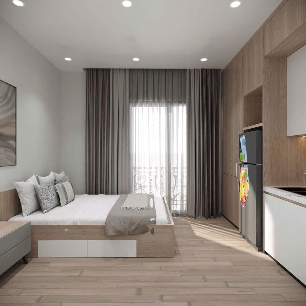 SĐCC- BÁN NHANH CHDV Ngõ 255 Lĩnh Nam 62m 7T – 15 Phòng– DÒNG TIỀN 60 Triệu/Tháng Ngõ thông RỘNG - Ảnh 1